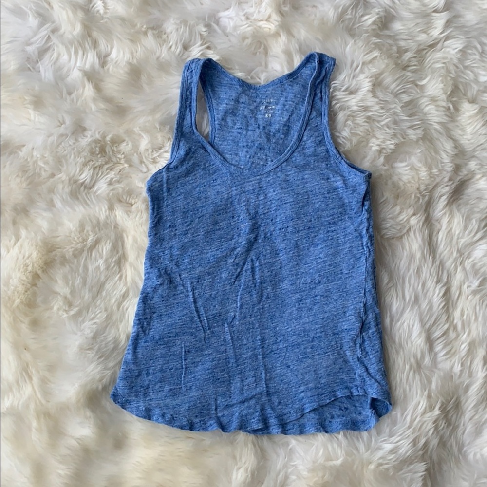 J Crew linen tank